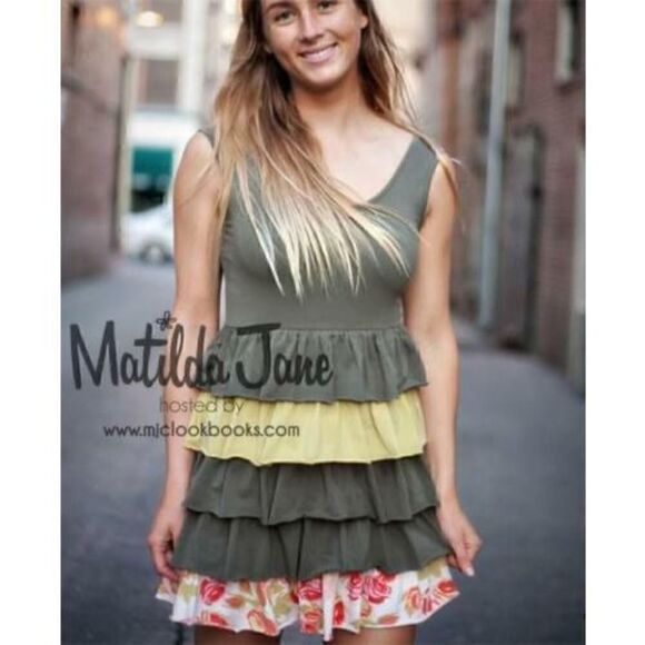 Matilda Jane Serendipity XANADU Tunic Ruffle Dress - Picture 4 of 8